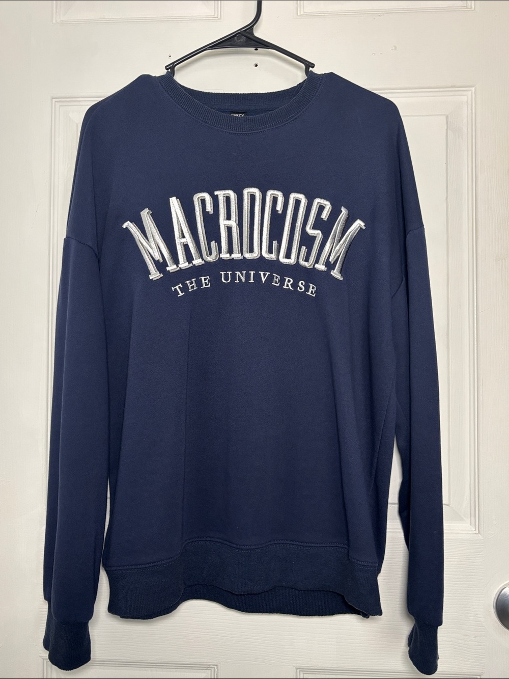 Macrocosm Navy Crewneck Sweatshirt - The Universe